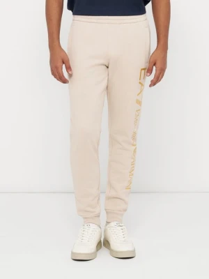 Spodnie treningowe EA7 Emporio Armani srebrny