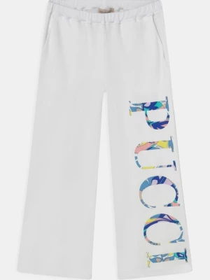 Spodnie treningowe EMILIO PUCCI biały