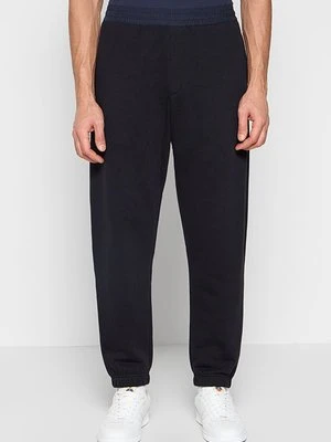 Spodnie treningowe Emporio Armani niebieski