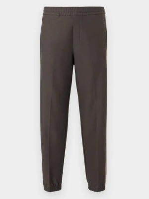 Spodnie treningowe Emporio Armani brązowy