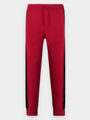 Spodnie treningowe Emporio Armani czerwony