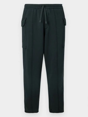 Spodnie treningowe Emporio Armani granatowy