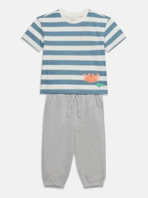 Spodnie treningowe Friboo By Zalando niebieski