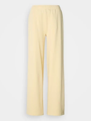 Spodnie treningowe Gina Tricot jasnożółty