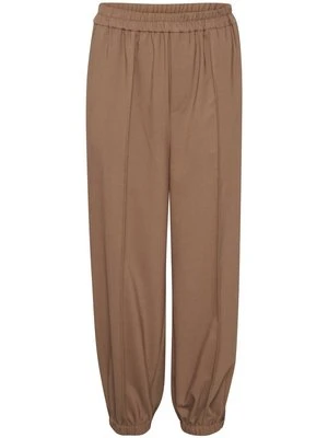 Spodnie treningowe InWear brązowy
