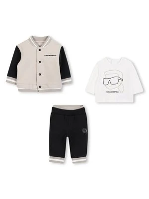 Spodnie treningowe KARL LAGERFELD KIDS