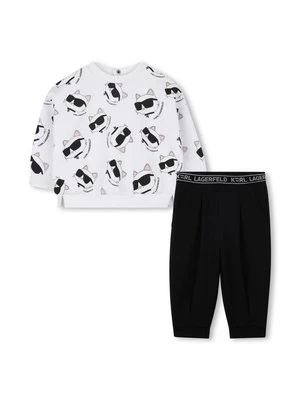 Spodnie treningowe KARL LAGERFELD KIDS
