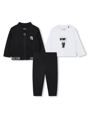 Spodnie treningowe KARL LAGERFELD KIDS