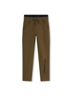 Spodnie treningowe KARL LAGERFELD KIDS