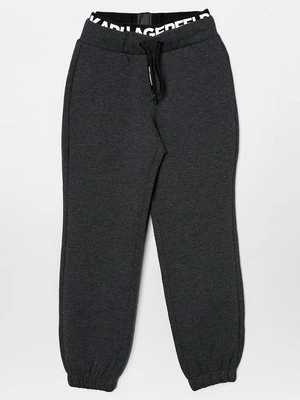 Spodnie treningowe KARL LAGERFELD KIDS