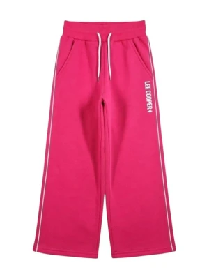 Spodnie treningowe Lee Cooper różowy melanż