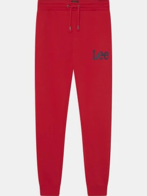 Spodnie treningowe Lee czerwony