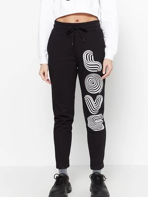 Spodnie treningowe LOVE MOSCHINO czarny
