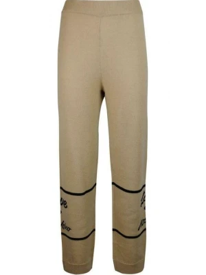 Spodnie treningowe LOVE MOSCHINO beżowy