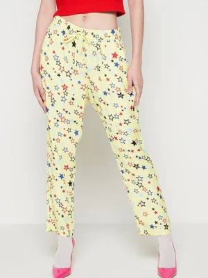 Spodnie treningowe LOVE MOSCHINO żółty