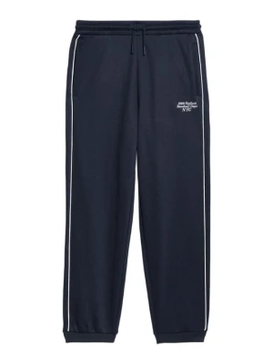 Spodnie treningowe Marks & Spencer granatowy