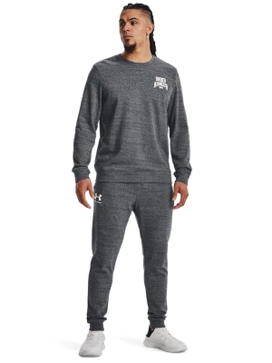 Spodnie treningowe męskie Under Armour UA RIVAL TERRY JOGGER - szare