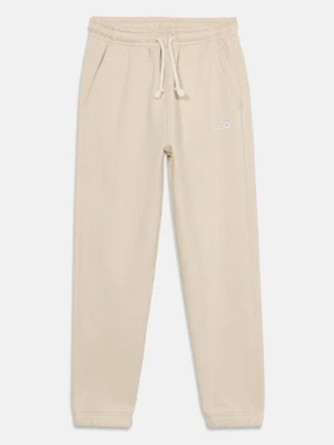 Spodnie treningowe New Balance beżowy