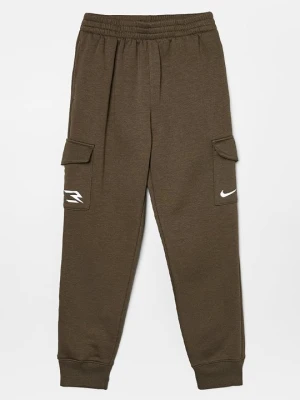 Spodnie treningowe Nike beżowy