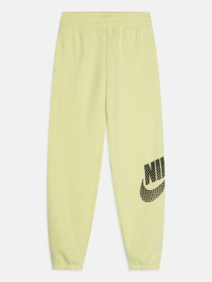 Spodnie treningowe Nike zielony neon