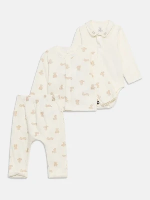 Spodnie treningowe Petit Bateau biały