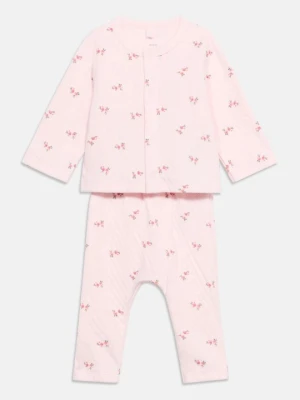 Spodnie treningowe Petit Bateau jasnoróżowy