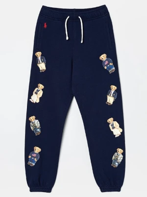 Spodnie treningowe Polo Ralph Lauren granatowy