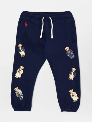 Spodnie treningowe Polo Ralph Lauren granatowy