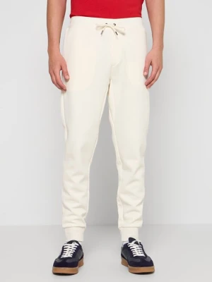Spodnie treningowe Polo Ralph Lauren mleczny