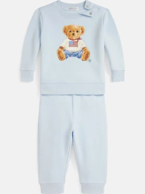 Spodnie treningowe Polo Ralph Lauren niebieski