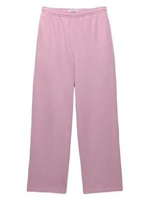 Spodnie treningowe PULL&BEAR różowy