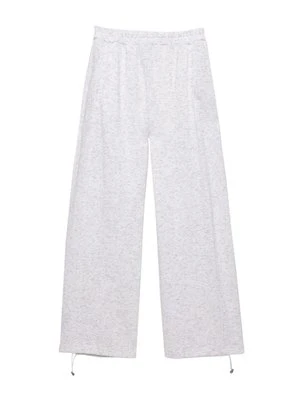 Spodnie treningowe PULL&BEAR jasnoszary