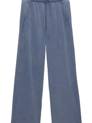 Spodnie treningowe PULL&BEAR niebieski
