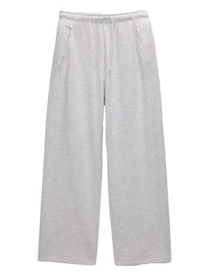 Spodnie treningowe PULL&BEAR jasnoszary