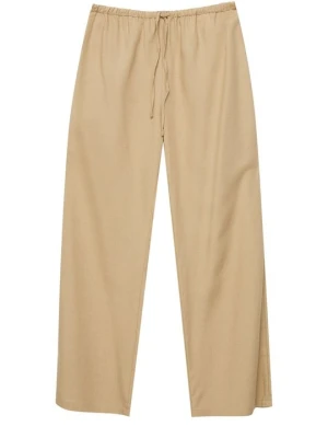Spodnie treningowe PULL&BEAR beżowy