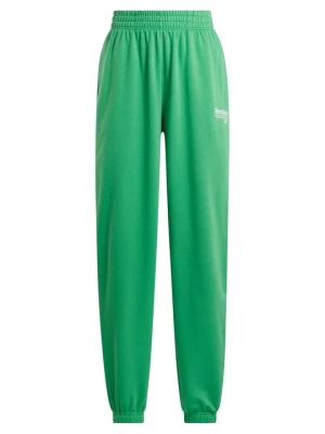 Spodnie treningowe Reebok zielony