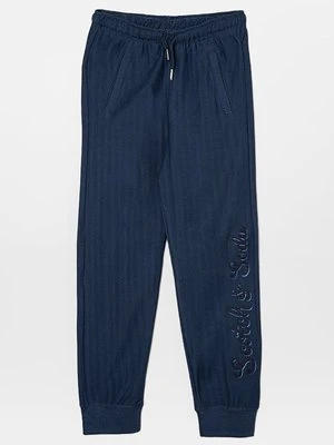 Spodnie treningowe Scotch & Soda granatowy