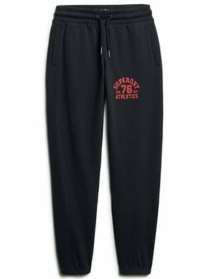 Spodnie treningowe Superdry niebieski