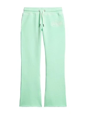 Spodnie treningowe Superdry zielony