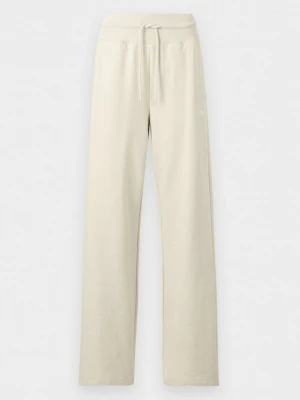 Spodnie treningowe The North Face mleczny