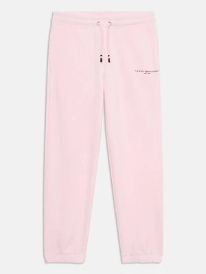 Spodnie treningowe Tommy Hilfiger jasnoróżowy