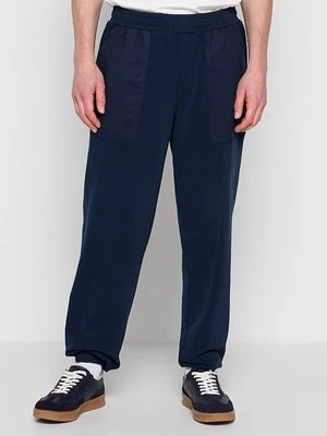 Spodnie treningowe Tommy Hilfiger granatowy