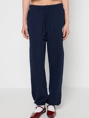 Spodnie treningowe Tommy Hilfiger niebieski denim