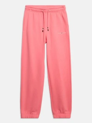 Spodnie treningowe Tommy Hilfiger różowy