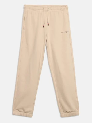 Spodnie treningowe Tommy Hilfiger beżowy