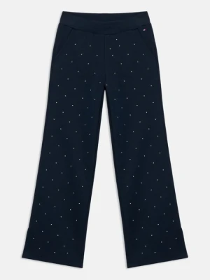 Spodnie treningowe Tommy Hilfiger granatowy