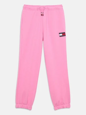 Spodnie dresowe Tommy Hilfiger różowy