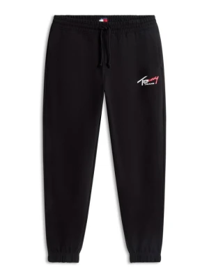 Spodnie treningowe Tommy Jeans czarny