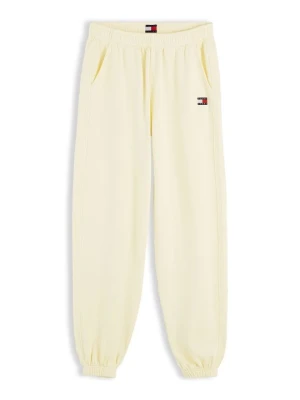 Spodnie treningowe Tommy Jeans żółty