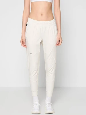 Spodnie treningowe Under Armour biały